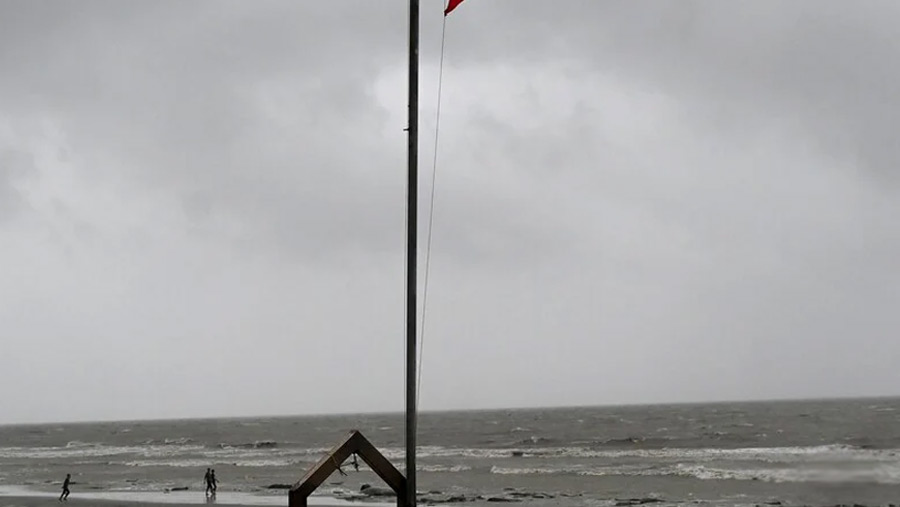 Cyclonic storm 'DANA' crosses North Odisha coast