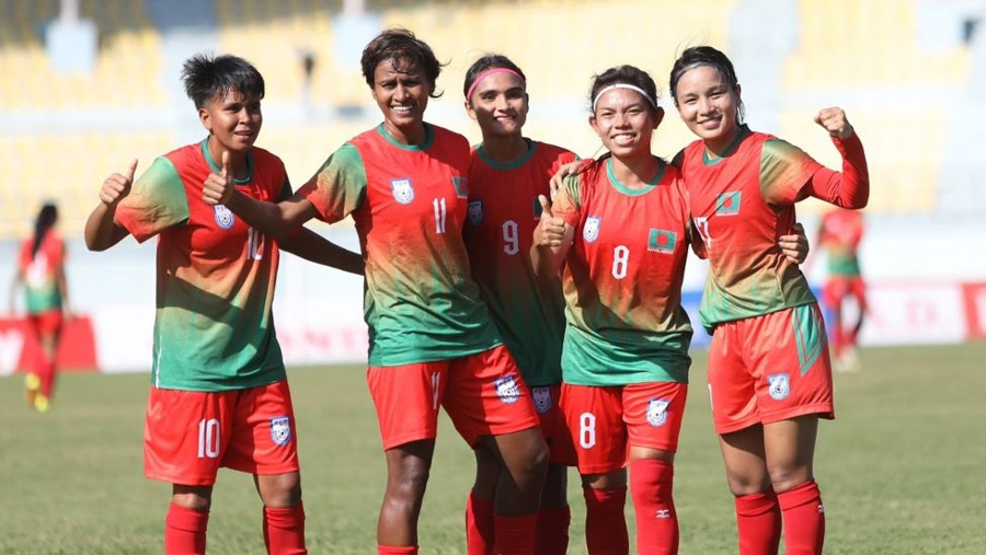 Bangladesh women thrash Bhutan 7-1 to reach final