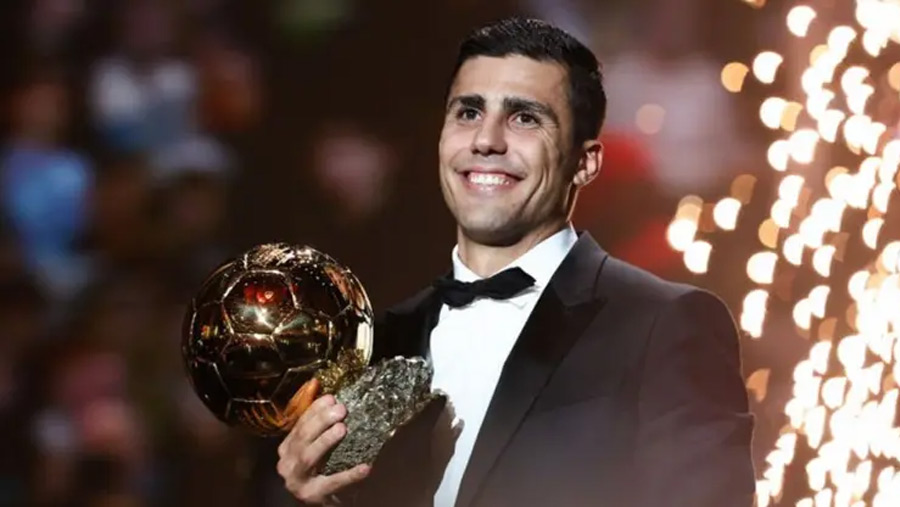 Rodri wins men's Ballon d'Or