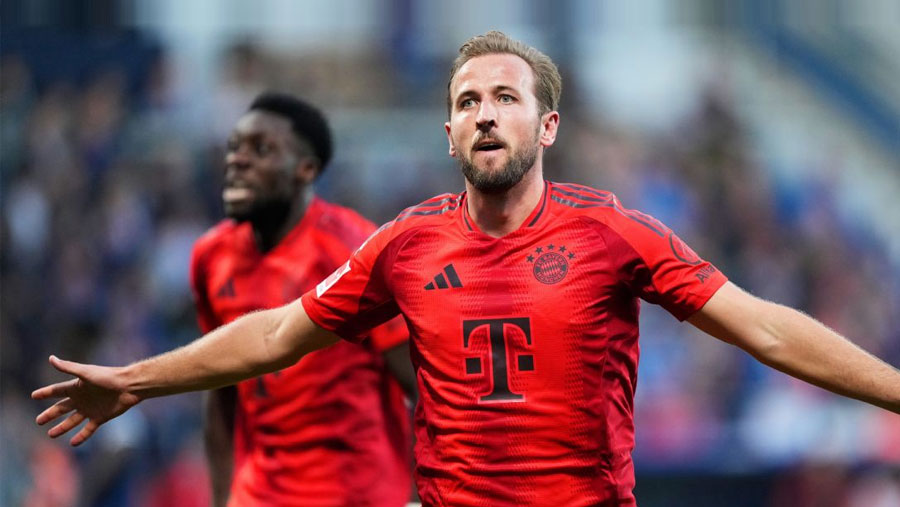 Bayern beat Union Berlin with Kane double