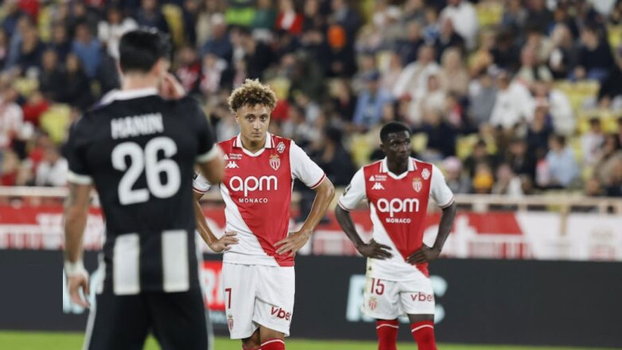 Ligue 1: Monaco suffer 2nd successive loss