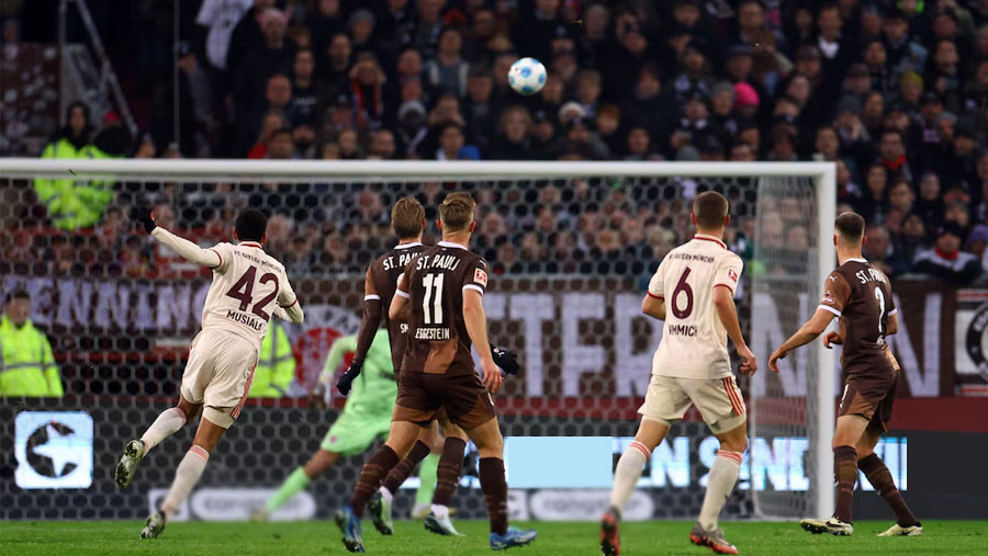 Musiala seals Bayern win over St Pauli