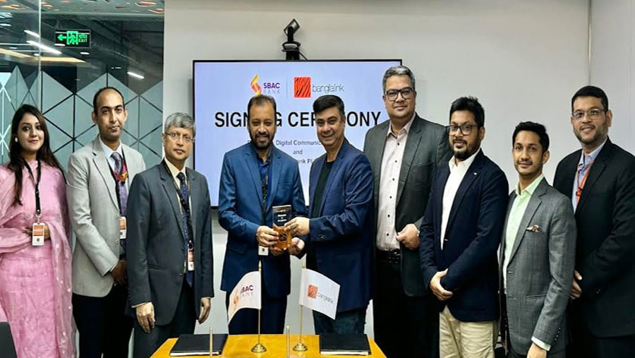 SBAC Bank ties up with Banglalink for IT solutions