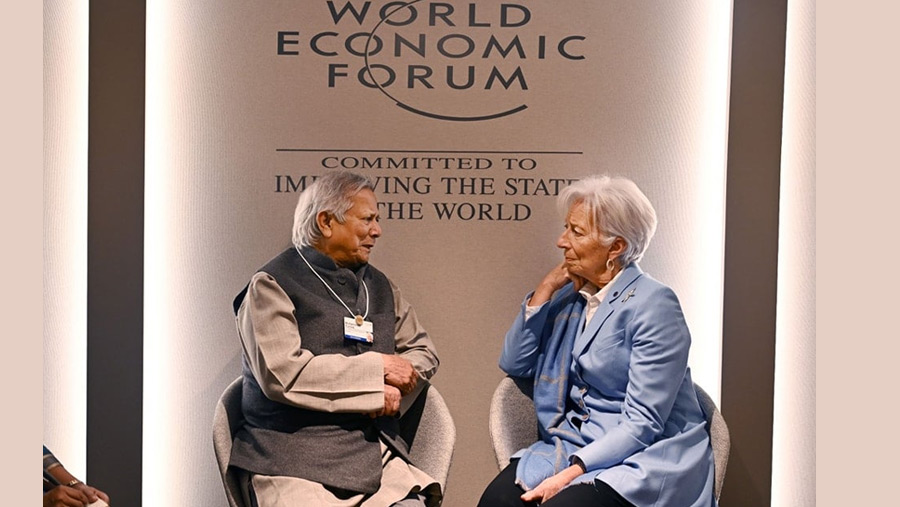 Yunus seeks Lagarde’s support for recovery of stolen money